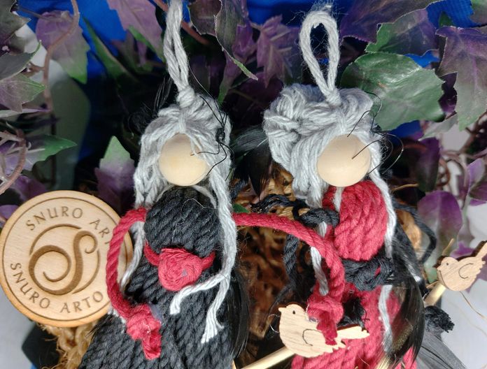 Makramé čarodějnice Kryšpína